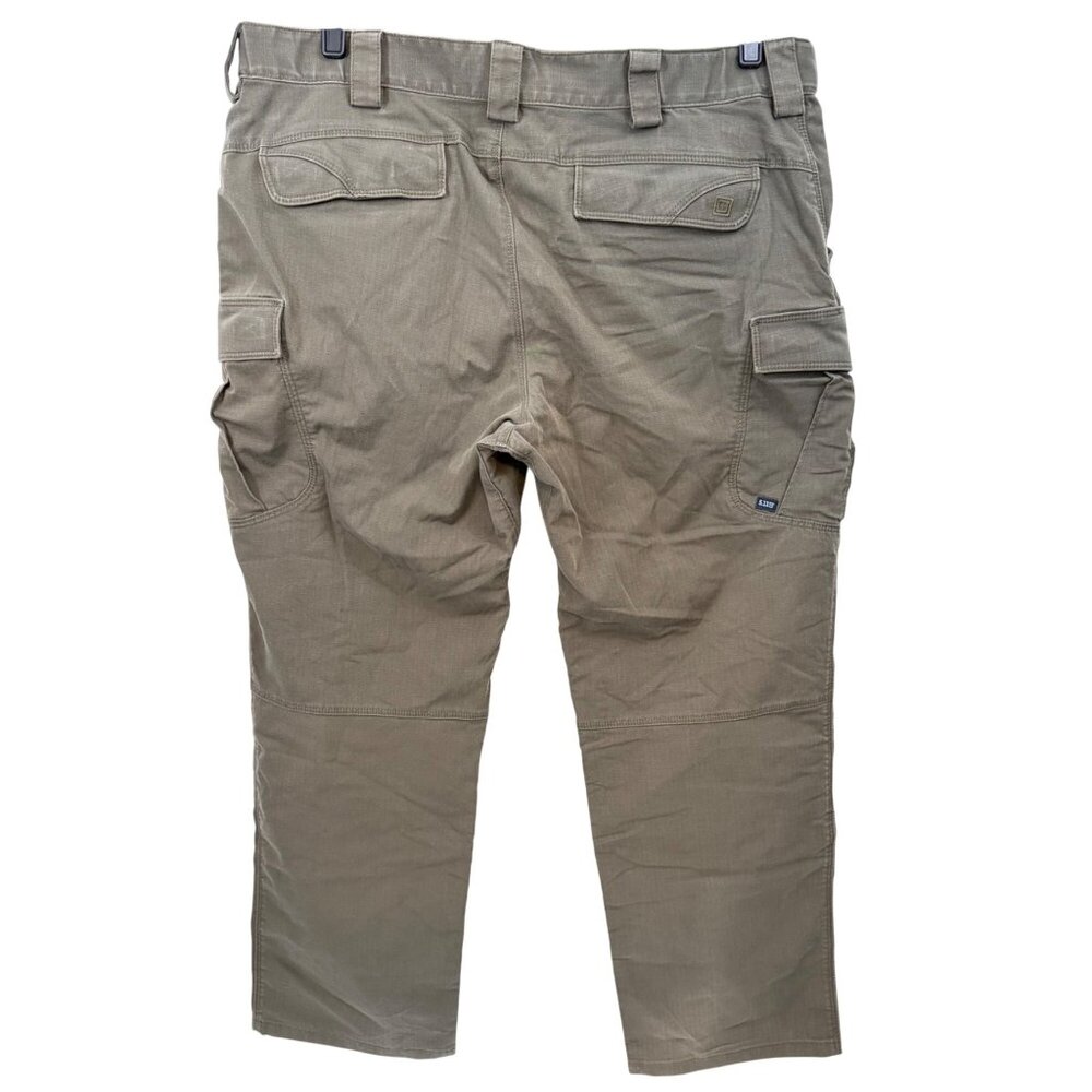 5.11 Tactical Ripstop Pants - US 40/30 - Green - Picture 2 of 7